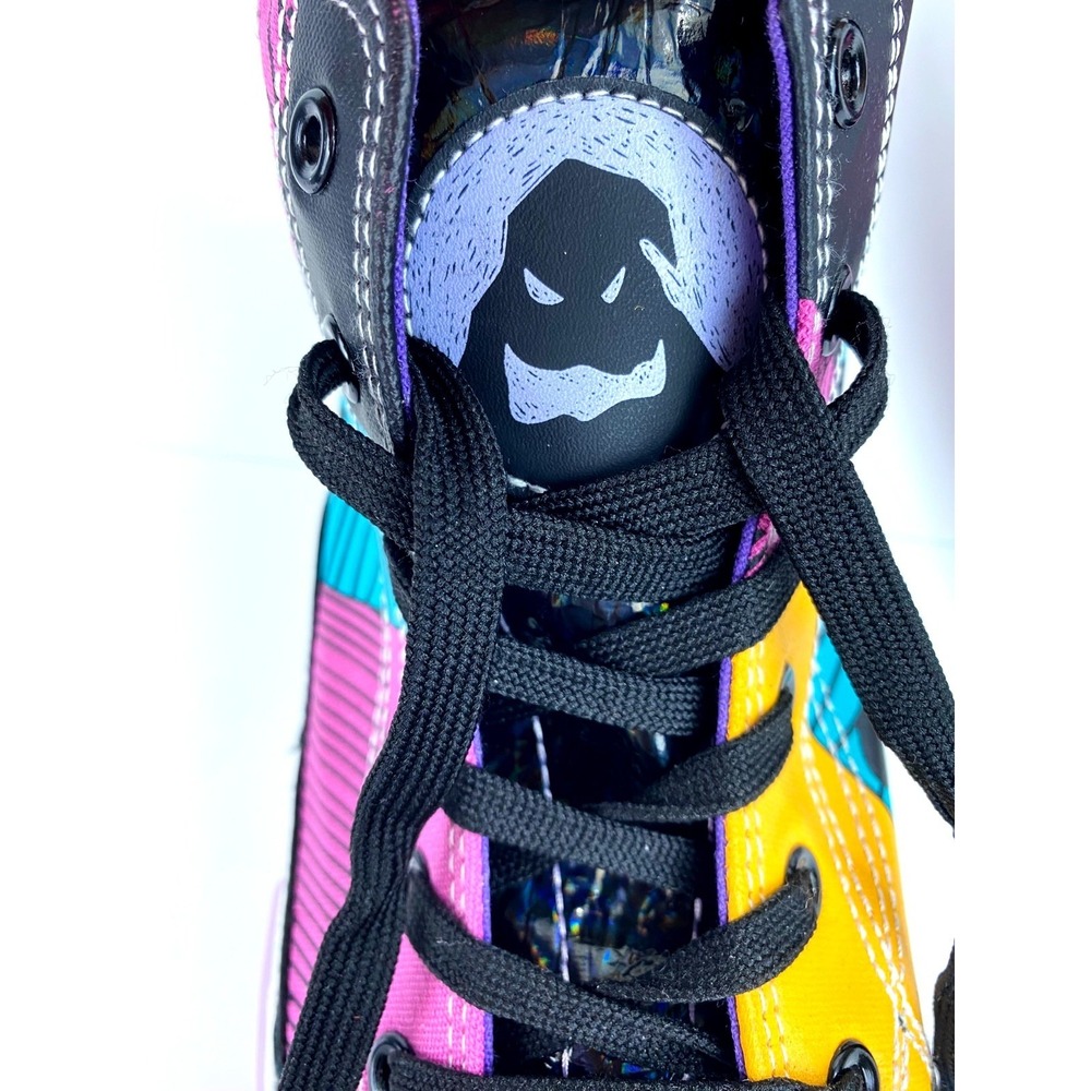 New Disney Nightmare Before Christmas Sneakers Women's 9.5 Hi Top Tennis Shoes - Picture 13 of 14